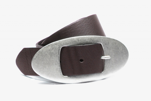 Lederg�rtel Florenz kastanie oval