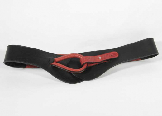 Formg�rtel Angelina schwarz rot 8 cm