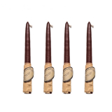 Kerzen aus dem Nebelwald - Medianos bordeaux/purpur